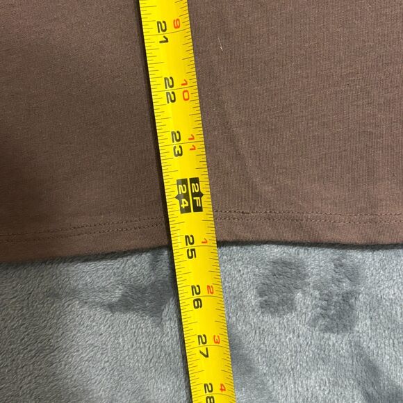 'Not My First Rodeo' Women's T-Shirt Sz XXL Brown Glitter Horseshoe Rose - Picture 6 of 6